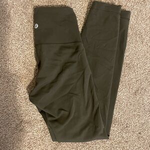 Lululemon Green Leggings